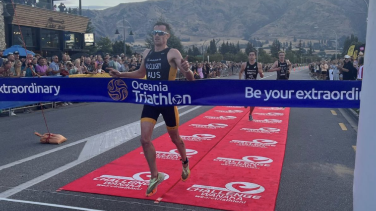 Callum McClusky y Nicole van der Kaay ganan la Oceania Triathlon Cup Wanaka - Triatlón Hoy