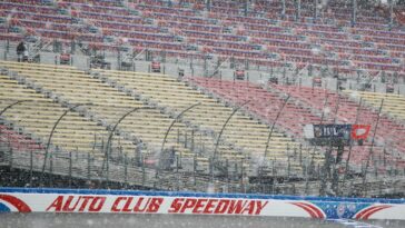 Actualización meteorológica de NASCAR Xfinity Series Auto Club Speedway Production Alliance Group 300 hora de inicio actualizada hora de bandera verde
