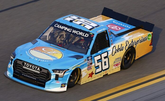 Timmy Hill Coble Enterprises 2023 NASCAR Craftsman Truck Series patrocinio de Daytona