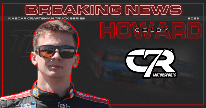 Colby Howard se une a CR7 Motorsports para la campaña de camionetas 2023