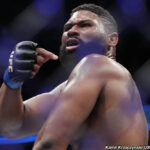 Curtis Blaydes a punto de romper el récord de GSP de más derribos en UFC