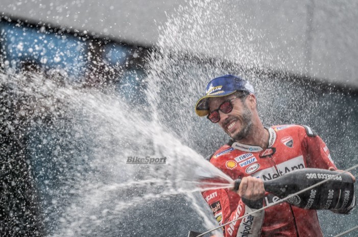 Dovizioso listo para la celebración de MotoGP Legend