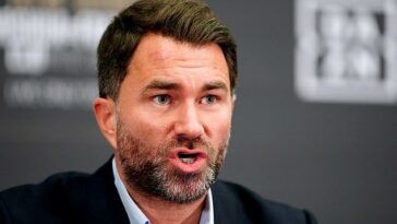 Eddie Hearn cree que Jake Paul no merece ocupar un lugar en el ranking WBC