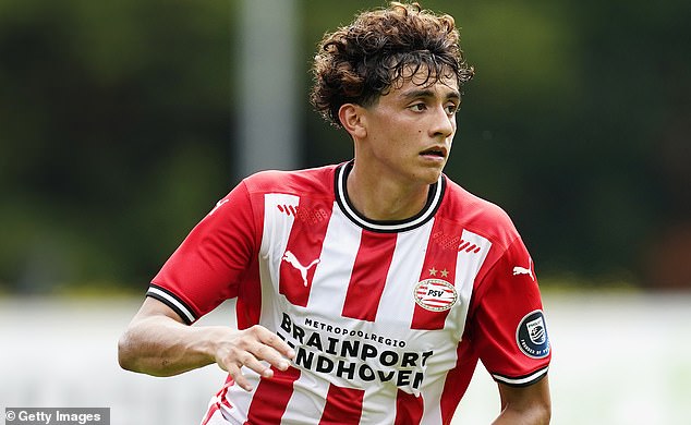 Según los informes, el New York City FC busca fichar al mediocampista del PSV Eindhoven Richie Ledezma en calidad de préstamo