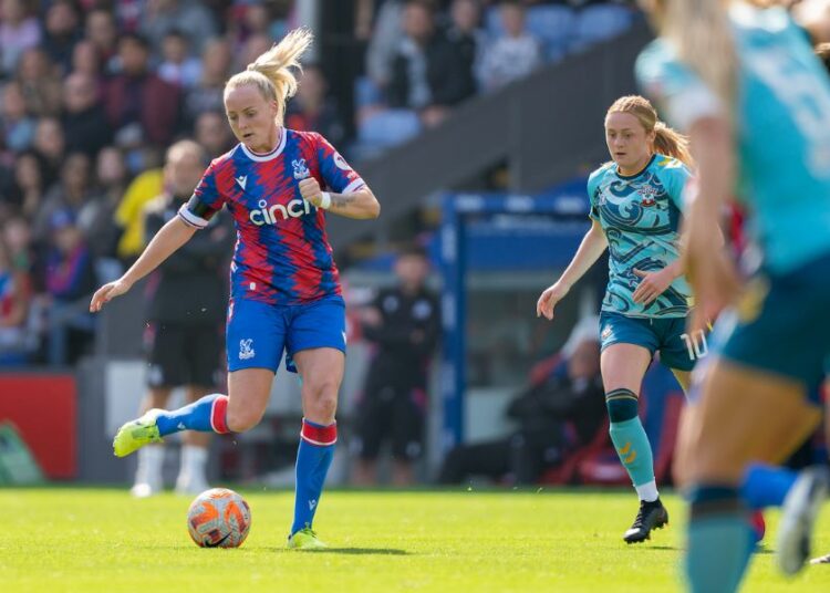 Crystal Palace and Southampton- Barlclays FA Womens Championship -