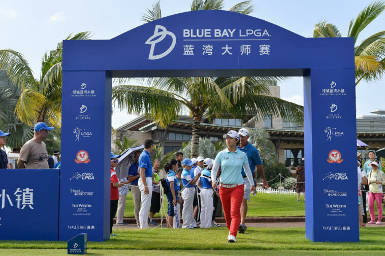 Evento de Blue Bay LPGA en China cancelado debido a asuntos de pandemia en curso