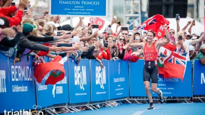 Flora Duffy gana el Triatlón Mundial ITU Bermudas