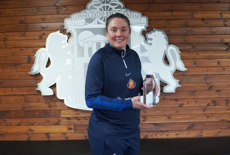 Mel Reay has been awarded Barclays Women’s Championship Manager of the Month