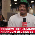 Joe Burrow llega a Ja'Marr Chase con movimientos aleatorios de UFC