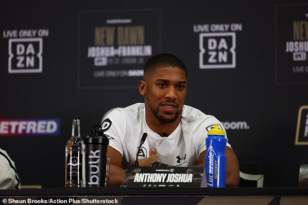 Anthony Joshua mencionó su pelea con Andy Ruiz Jr en 2019 durante su conferencia de prensa