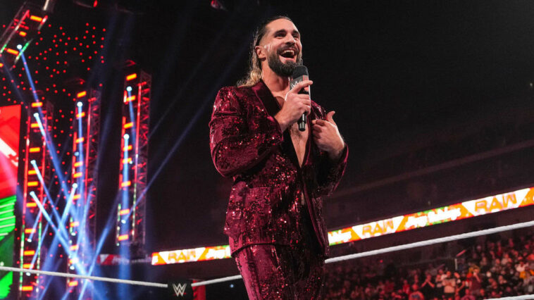 La superestrella de WWE Seth Rollins se une a SI en Radio Row antes del Super Bowl LVII