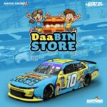 Justin Haley Kaulig Racing 2023 NASCAR patrocina el patrocinio de DaaBIN Store NASCAR