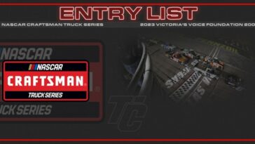 NASCAR Craftsman Truck Series Victoria's Voice Foundation 200 lista de entradas Las Vegas Motor Speedway 2023 entradas de la lista de entradas