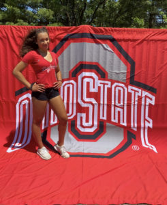 Nyah Funderburke, recién coronada campeona de Big Ten, quiere crear su propio legado