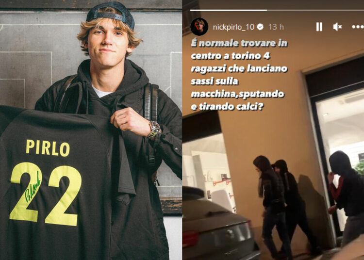 Serie A. Hijo de Pirlo agredido en plena calle de Turín: Patearon el coche y nos tiraron piedras
