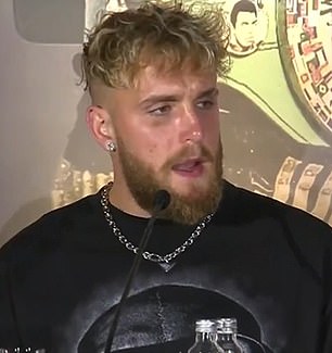 Jake Paul reprendió a Tommy Fury durante la conferencia de prensa del martes por la noche