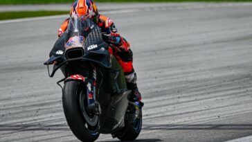 Prueba de Sepang de MotoGP: Miller 'contento con el nuevo motor, el accidente no fue nada'