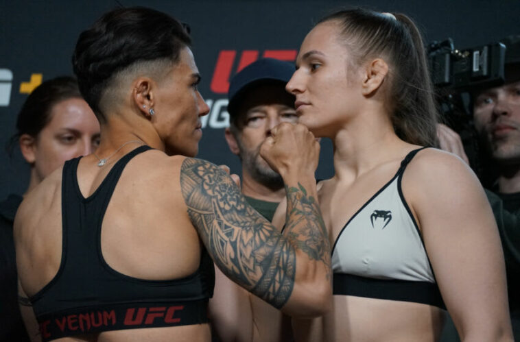 Jessica Andrade y Erin Blanchfield