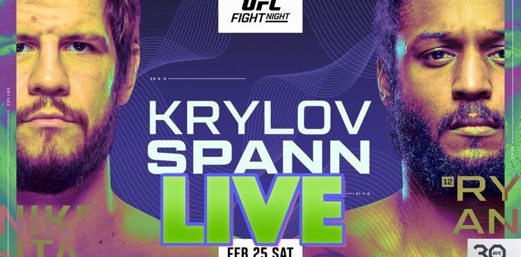 Resultados en vivo de UFC Vegas 70: Krylov vs. Spann