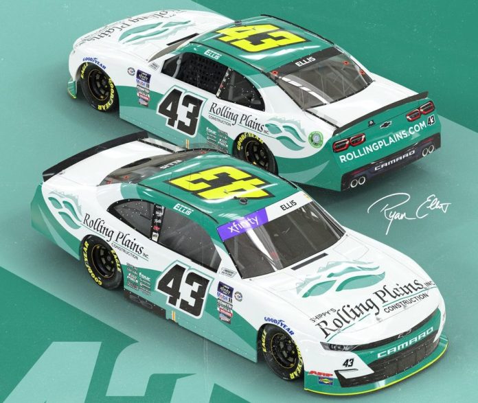 Rolling Plains Construction se asocia con Ryan Ellis, Alpha Prime Racing en Phoenix