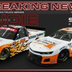 Corey LaJoie NASCAR Craftsman Truck Series 2023 Daytona Schluter Systems Patrocinador de Corey LaJoie Patrocinador de Spire Motorsports 2023