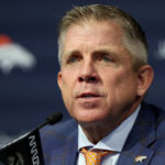 Sean Payton, Broncos de Denver.  (Foto de Matthew Stockman/Getty Images)