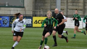 Emily Thomas of Aberystwyth Town Women