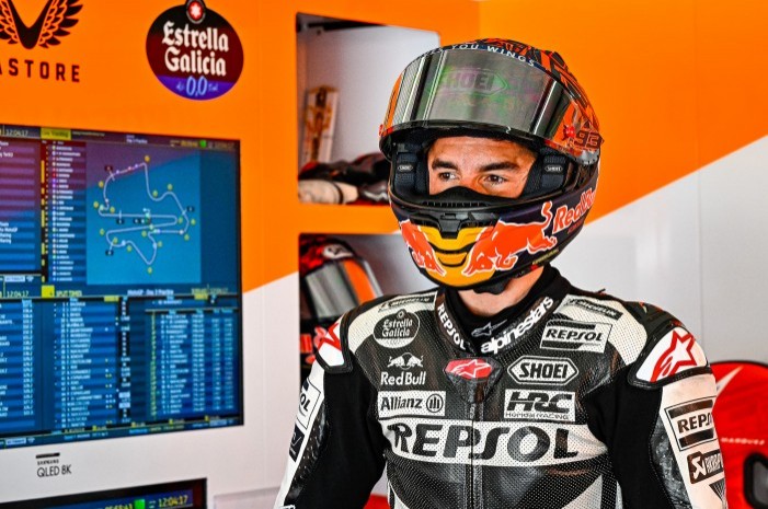 Test MotoGP Sepang: Márquez 'se siente bien físicamente, la moto necesita trabajo'