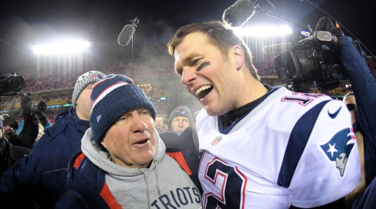 Tom Brady intenta poner fin al debate 'Brady vs. Belichick'