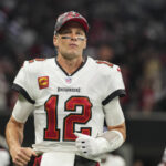 Tom Brady #12 de los Bucaneros de Tampa Bay.  (Foto de Cooper Neill/Getty Images)