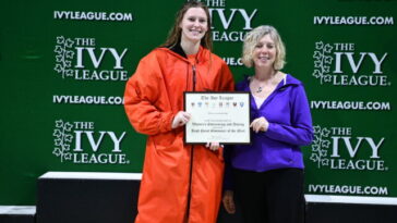 Venema de Princeton y Martinkus ganan los premios High Point de la Ivy League Women 2023