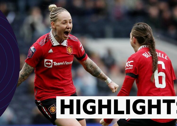 Lo más destacado de la WSL: el Manchester United venció al Tottenham Hotspur y se colocó en la cima de la liga