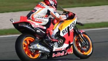 Marc Márquez, prueba de MotoGP en Valencia, 8 de noviembre