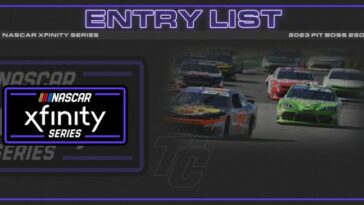 Lista de participantes de NASCAR Xfinity Series Lista de participantes de Pit Boss 250 Lista de participantes de NASCAR Xfinity COTA 2023