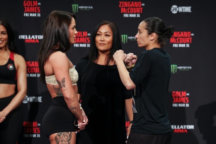 Bellator 293 pesaje ceremonial cara a cara videos destacados, galería