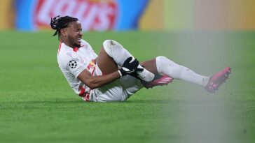 Christopher Nkunku es duda para el partido de vuelta de la Champions League del RB Leipzig