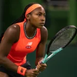 Coco Gauff no discute: "El ruido no me distrae en la cancha"