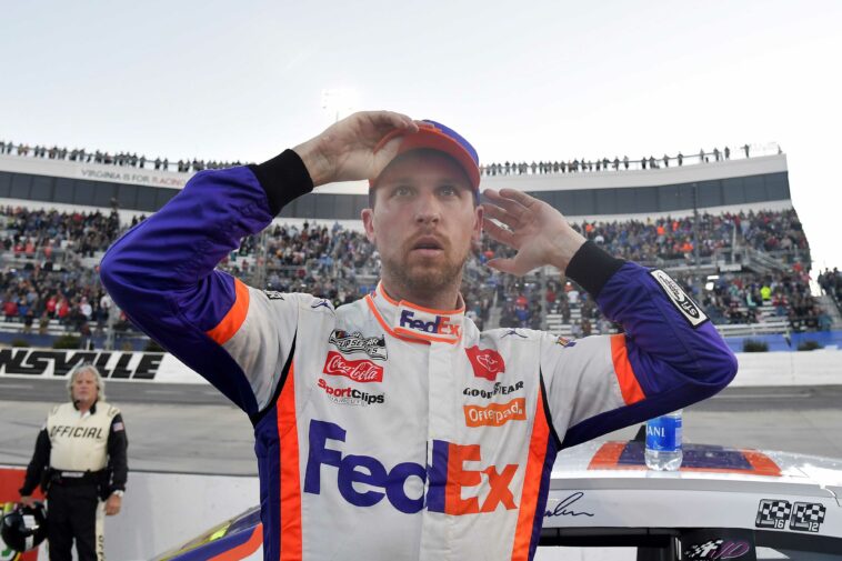 Denny Hamlin ofrece pagar la multa de NASCAR por Josh Williams