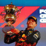 BAHREIN, BAHREIN - 5 DE MARZO: Ganador de la carrera Max Verstappen de Holanda y Oracle Red Bull