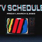 Horario de NASCAR tv Viernes, 3 de marzo de 2023 Transmisión de NASCAR TV Victorias Voice Foundation 200 NASCAR Craftsman Truck Series NASCAR Xfinity Series Las Vegas Motor Speedway NASCAR Cup Series ¿Cómo veo NASCAR Victoria's Voice Foundation 200? ¿En qué canal está NASCAR?