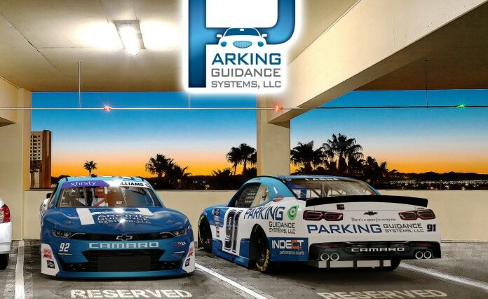 Josh Williams patrocina los sistemas de guía de estacionamiento DGM Racing Alex Labbe 2023
