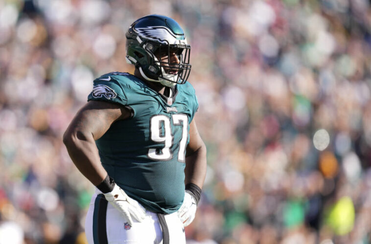 Javon Hargrave, Águilas de Filadelfia.  (Foto de Mitchell Leff/Getty Images)