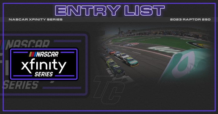 Lista de entradas de NASCAR xfinity lista de entradas de raptor 250 Atlanta NASCAR xfinity Series
