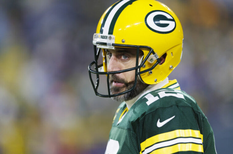 El mariscal de campo de los Empacadores de Green Bay, Aaron Rodgers.  (Jeff Hanisch-USA TODAY Deportes)