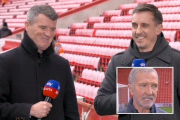 Keane y Neville se comieron las palabras después de burlarse de la predicción de Souness