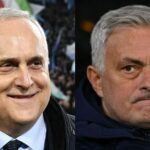 Lotito y Mourinho ¡casi llegan a las manos!  tras el Lazio-Roma