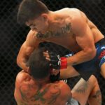 Mario Bautista der.  Guido Cannetti en UFC Fight Night 221: Mejores fotos