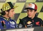 Rossi y Márquez, MotoGP de Francia