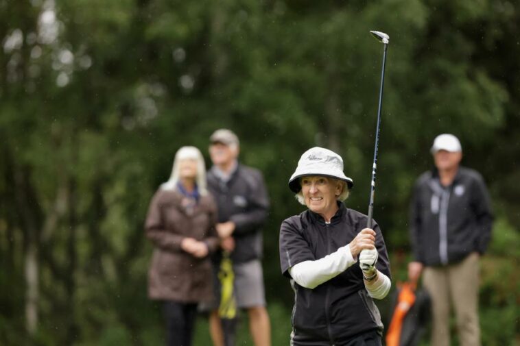 Más de 50 años después de ganar el US Women's Amateur, esta consumada jugadora consiguió otro día en el centro de atención.