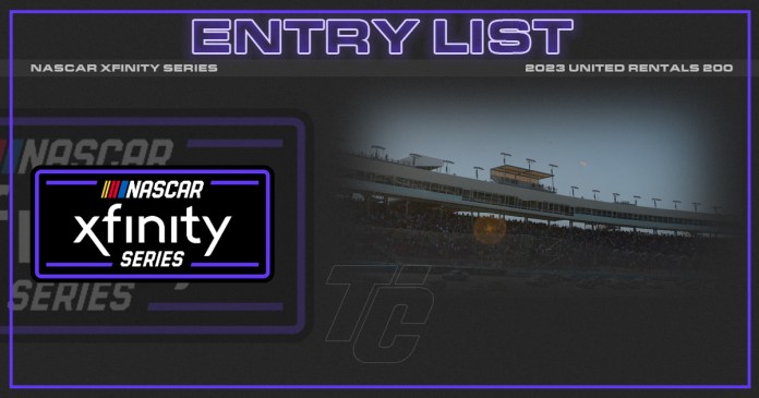 Lista de entradas de NASCAR Xfinity Series Lista de entradas de United Rentals 200 Lista de entradas de NASCAR Phoenix Entradas de NASCAR Xfinity Phoenix